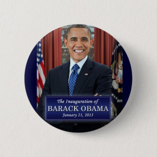Barack Obama Inauguration 2013 6 Cm Round Badge