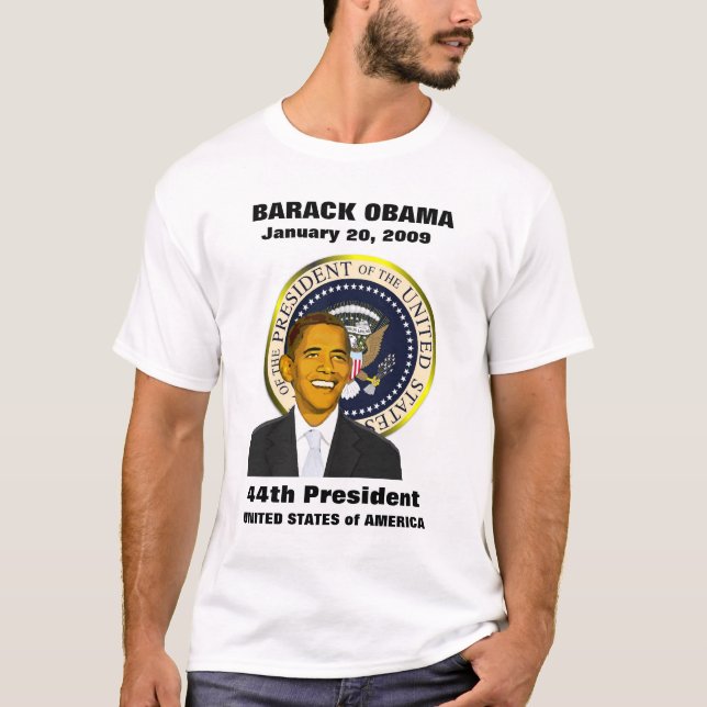 Barack Obama Inauguration Day Childrens T-shirt (Front)
