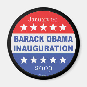 Barack Obama Inauguration Magnet