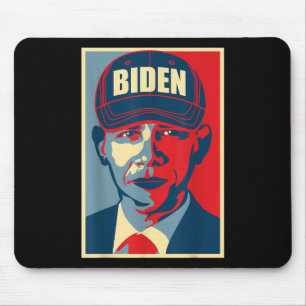 Barack Obama Joe Biden Hat 2020 Election Usa Democ Mouse Pad