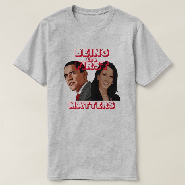 Barack Obama Kamala Harris T-Shirt (Design Front)