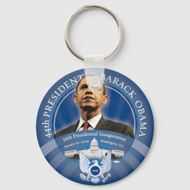 barack obama key ring (Front)