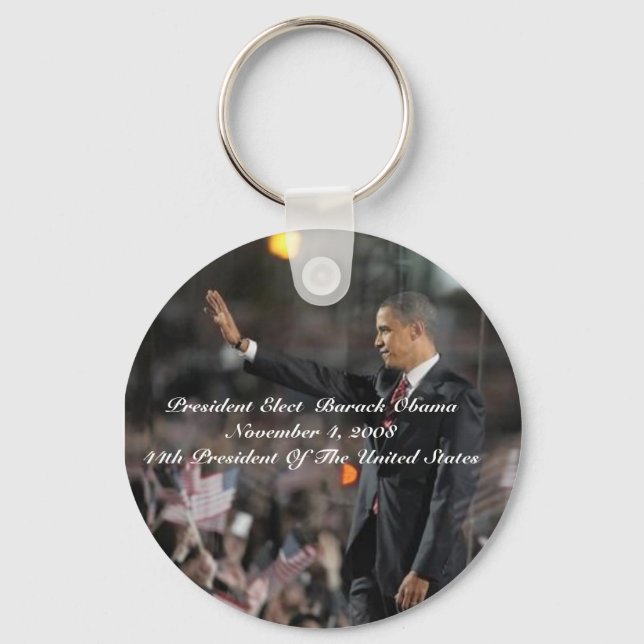 Barack Obama Keychain (Front)