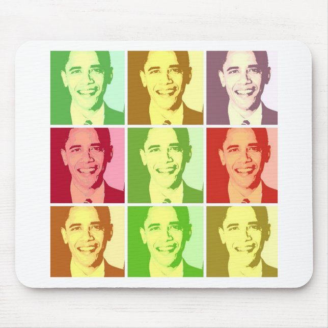 Barack Obama  Mouse Pad (Front)