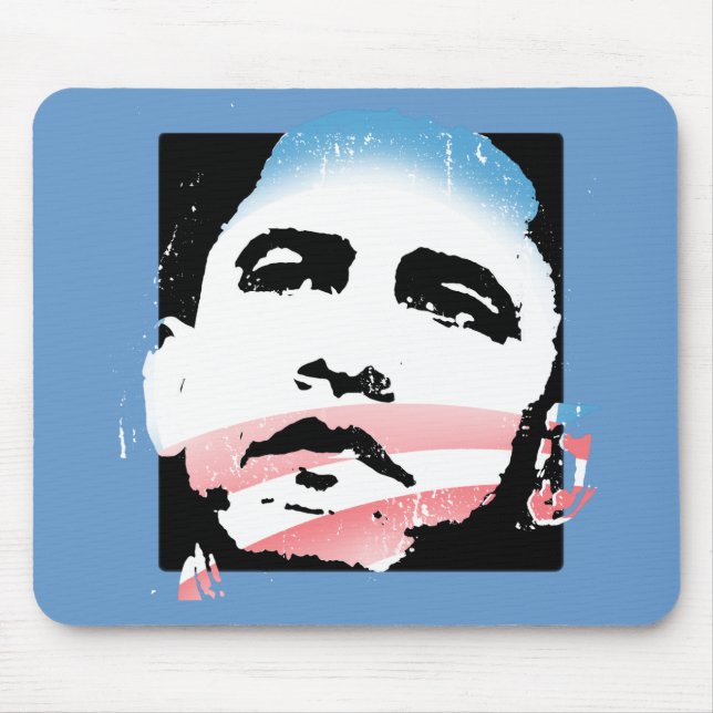 Barack Obama Mousepad (Front)