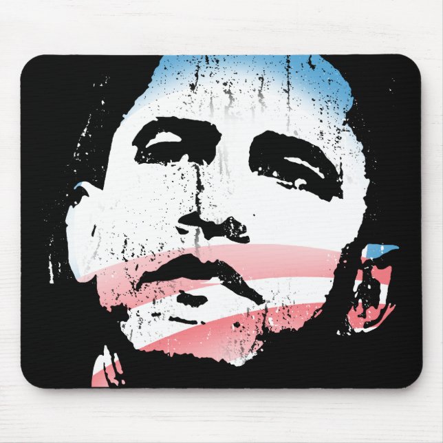 Barack Obama Mousepad (Front)