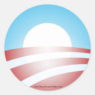 Barack Obama "O" Sticker