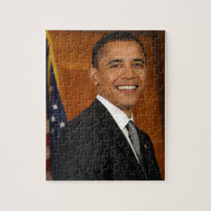 Barack Obama Official Portrait Jigsaw Puzzle