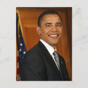 Barack Obama Official Portrait Postcard