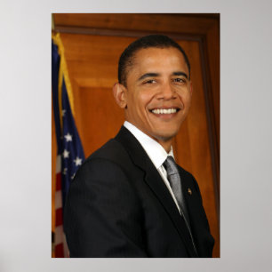 Barack Obama Official Portrait Poster