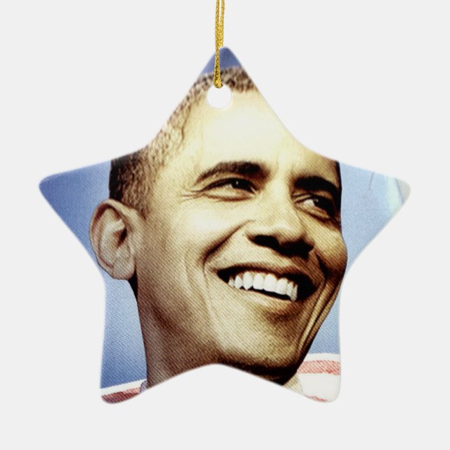 BARACK OBAMA ornament (Front)