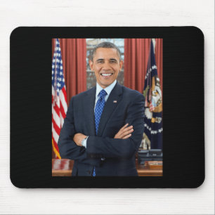 Barack Obama Photo 44th President Potus Patriotic Mouse Pad