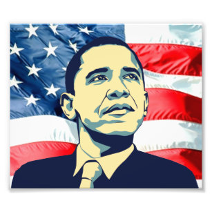 Barack Obama Photo Print