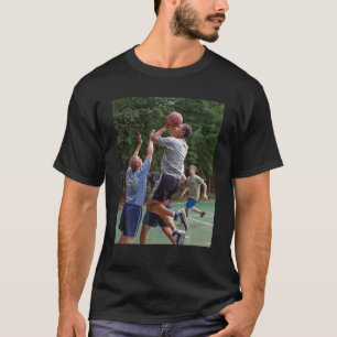 Barack Obama Playing Basketball T Shirt