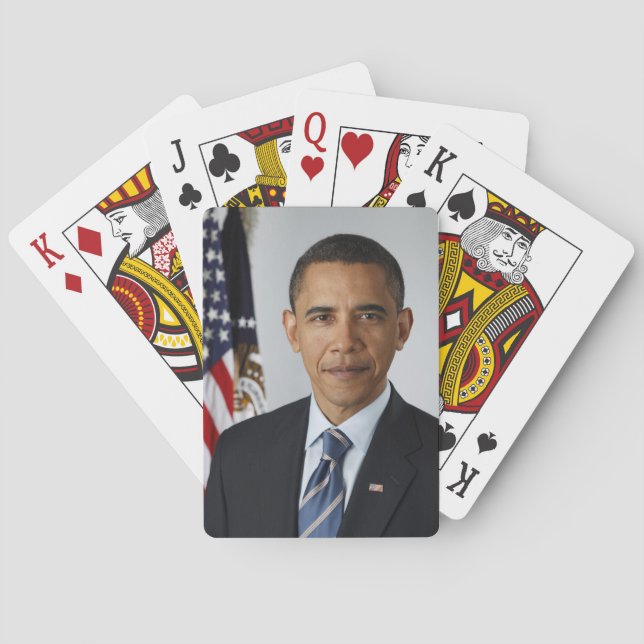 Barack Obama Playing Cards (Back)