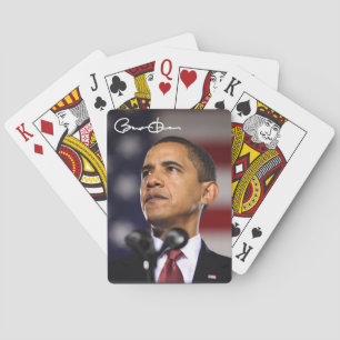 Barack Obama Playing Cards