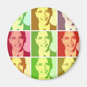 Barack Obama Pop Art Magnet