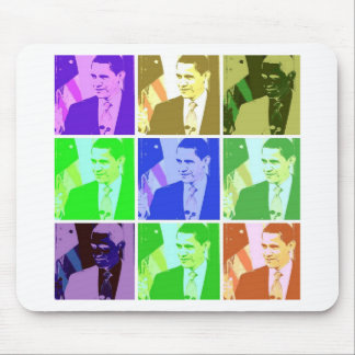 Barack Obama Pop Art Mouse Pad
