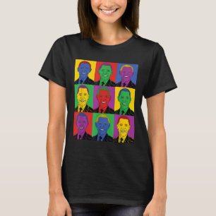 Barack Obama Pop Art - Vintage History Tee