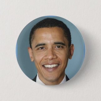 Barack Obama Portrait 6 Cm Round Badge