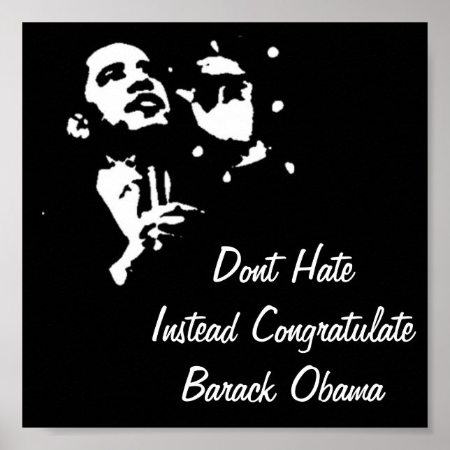Barack Obama Poster (Front)