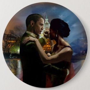 BARACK OBAMA Presidential Inauguration Gifts 6 Cm Round Badge