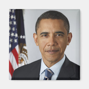 Barack Obama Presidential Portrait Magnet