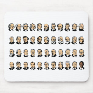 Barack Obama - Presidents Of The United States Mouse Pad