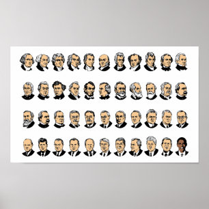 Barack Obama - Presidents Of The United States Poster