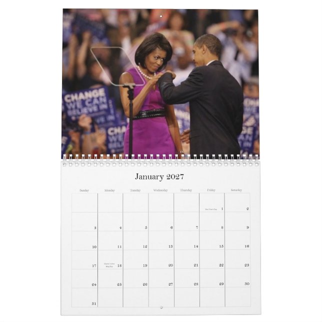 Barack Obama Primary Season Calendar (Jan 2027)
