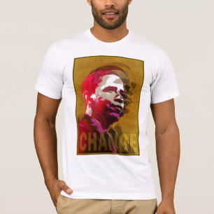 Barack Obama Rasta Red & Gold T-Shirt