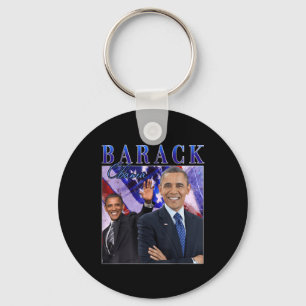 Barack Obama Retro Vintage Style Key Ring