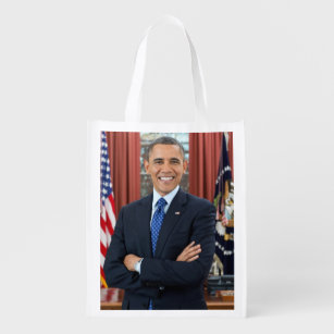 Barack Obama Reusable Grocery Bag