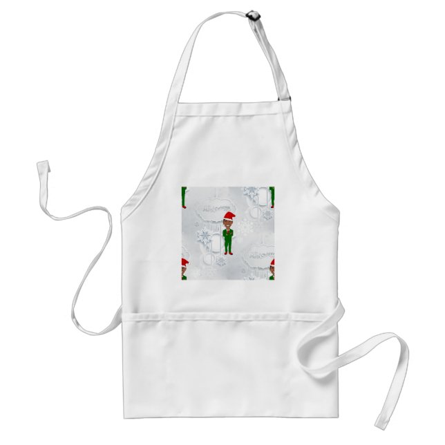 barack obama santa standard apron (Front)