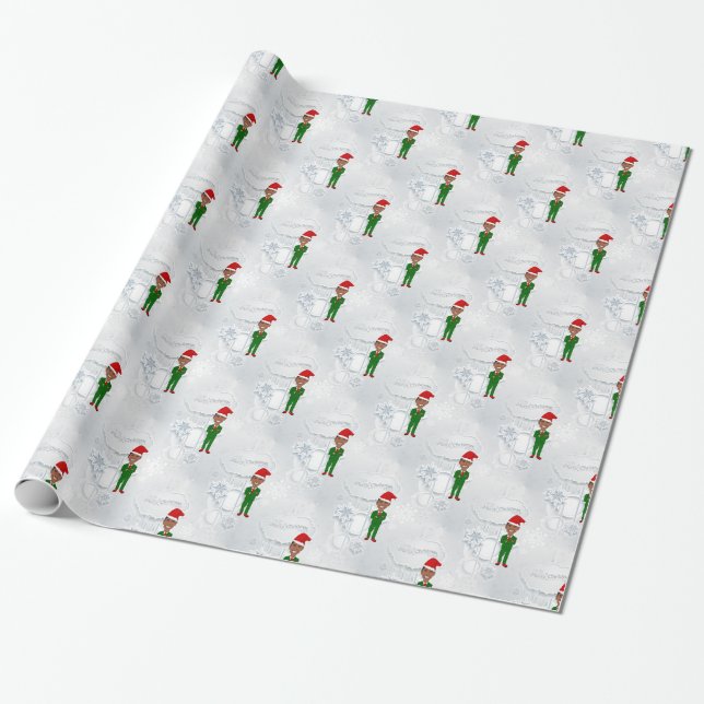barack obama santa wrapping paper (Unrolled)