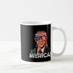 Barack Obama Shirt American Flag Sungles Usa 4th O Coffee Mug