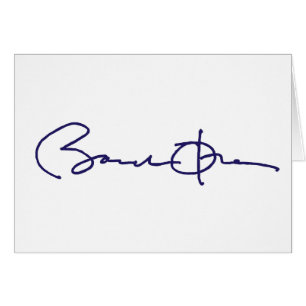 Barack Obama Signature