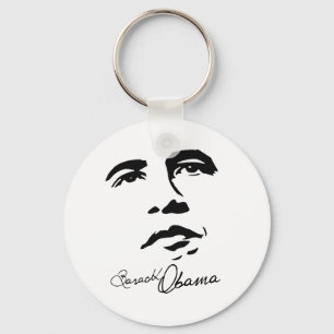 Barack Obama Signature Key Ring