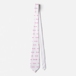 Barack Obama Signature Series (Pink) Tie