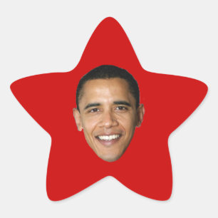 Barack Obama Star Sticker