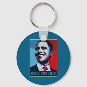 Barack Obama Still My Guy Obama Portrait Premium T Key Ring