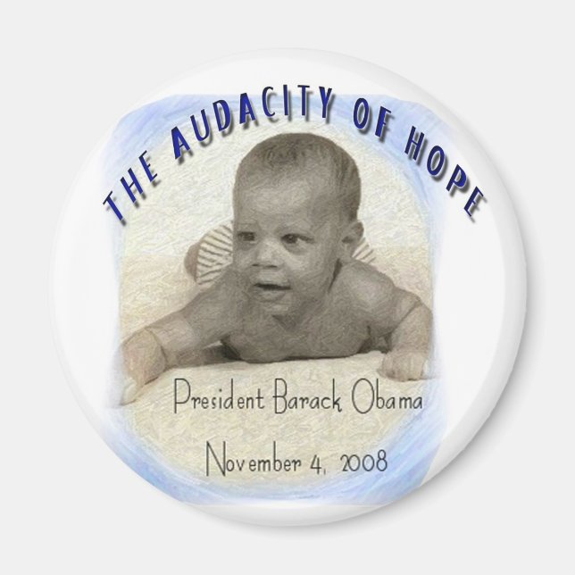 BARACK OBAMA: THE AUDACITY OF HOPE MAGNET (Front)