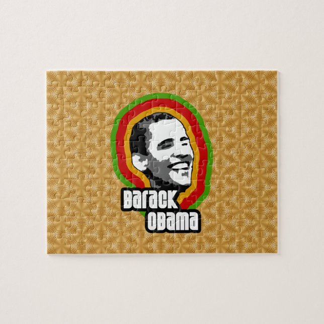 Barack Obama Throwback Jigsaw Puzzle (Horizontal)