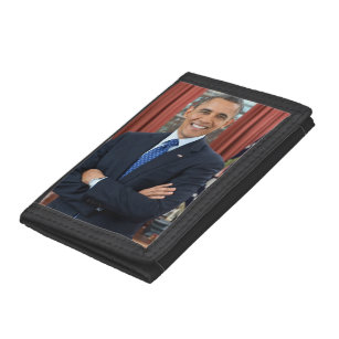 Barack Obama Trifold Wallet
