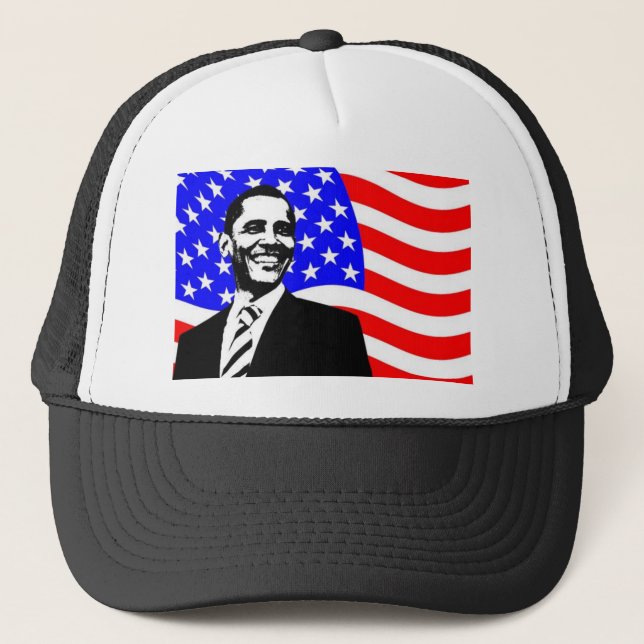 Barack Obama Trucker Hat (Front)