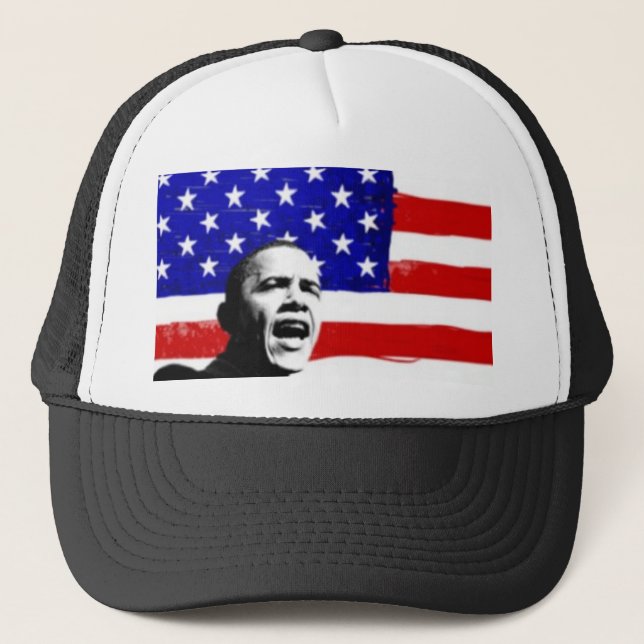 Barack Obama Trucker Hat (Front)