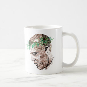 Barack Obama Typographic Coffee Mug