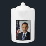 Barack Obama US President White House Portrait<br><div class="desc">Barack Obama served as the 44th President of the United States First Portrait. His story is the American story; values from the heartland, a middle-class upbringing in a strong family, hard work and education as the means of getting ahead, and the conviction that a life so blessed should be lived...</div>