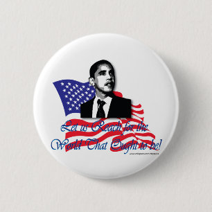 Barack Obama?USA 6 Cm Round Badge