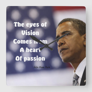 barack Obama wall clock